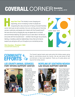 Cover image for the January 2019 newsletter